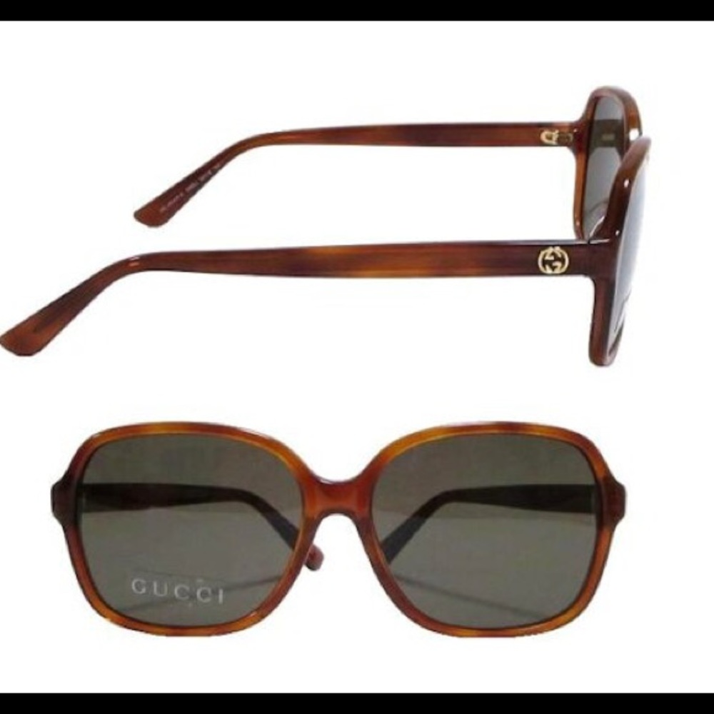 Gucci♥️NWT♥️GG3834/F/S Demi Blonde lens sunglasses - Picture 3 of 8
